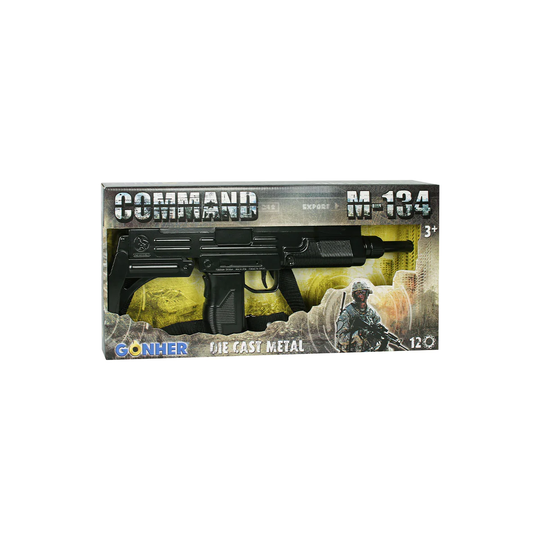 Gonher Command M-134 "Uzi" ase 12 laukausta