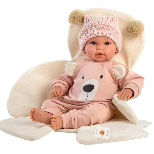 Llorens Nukke Rosa 36cm Pehmeävartaloinen