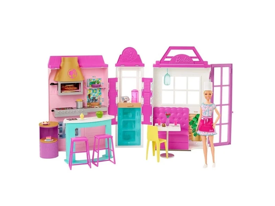 Barbie - Restaurant w/ Doll (HBB91)
