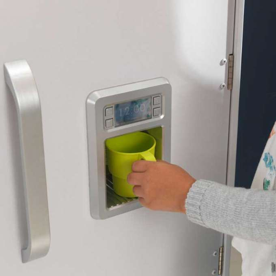 Suuri leikkikeittiö valolla ja äänellä, valkoinen Kidkraft-keittiöt 053369