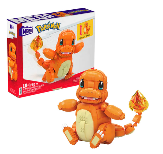 Mega Construx Pokemon Jumbo Charmander Rakennussarja