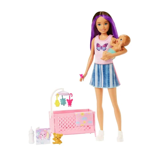 Barbie - Skipper Playset - Babysitter (HJY33)
