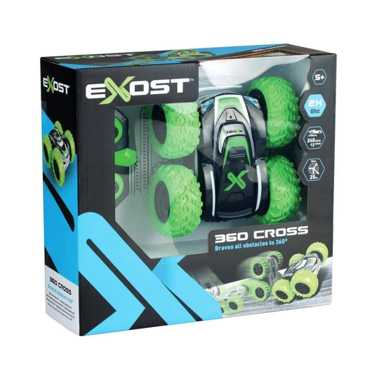 Silverlit Exost 360 Cross Radio-ohjattava Auto Vihreä