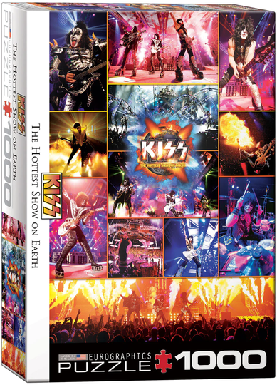 Eurographics 1000 Palan Palapeli KISS, The Hottest Show On Earth
