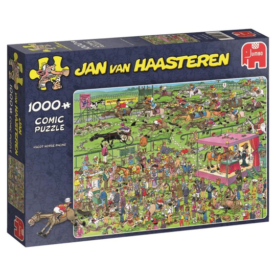 Jan Van Haasteren 1000 Palan Palapeli Ascot Horse Racing