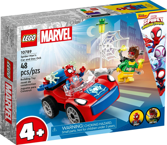 LEGO Marvel 10789 Spider-Manin auto ja Tohtori Mustekala