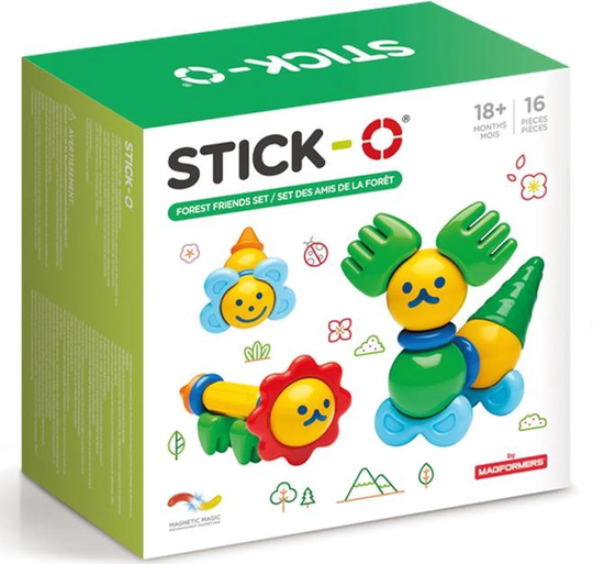 Magformers Stick-O Forest Friends Set 16pcs