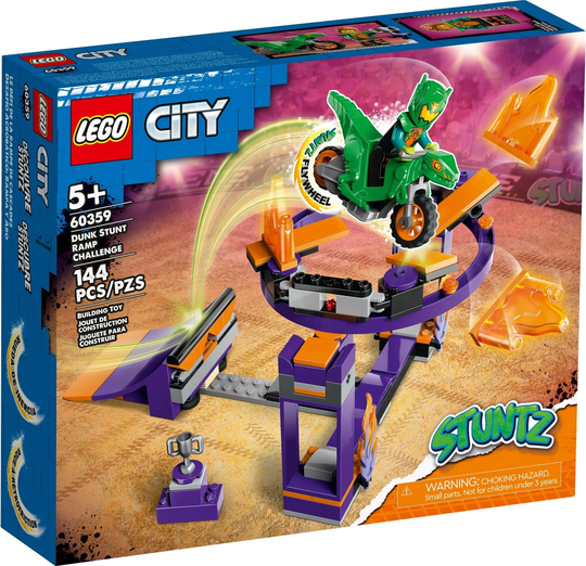 LEGO City 60359 Donkkaus- ja Ramppistunttihaaste