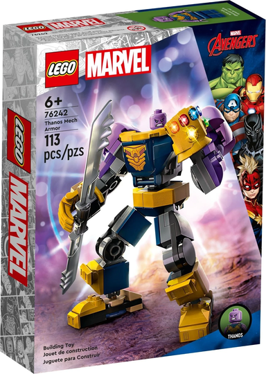 LEGO Marvel 76242 Thanosin Robottihaarniska