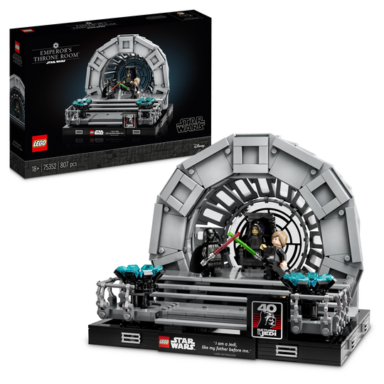 LEGO Star Wars - Keisarin valtaistuinsali‑ Dioraama (75352)