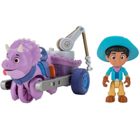 Dino Ranch Dino ja Ajoneuvo Miguel & Tango's Tow Rig