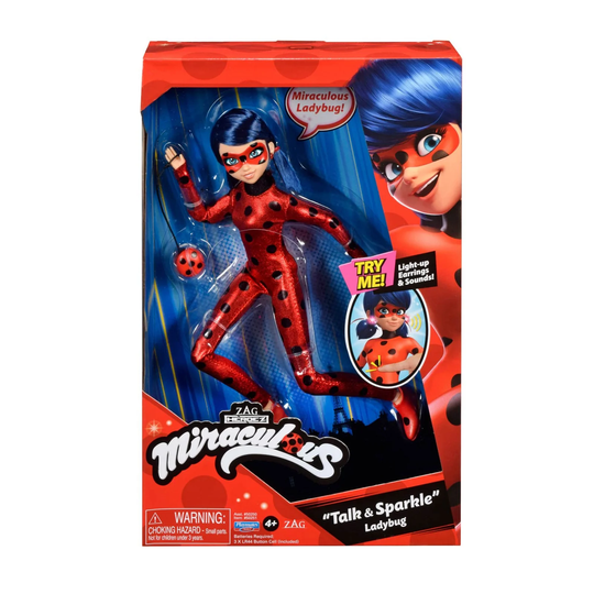 Miraculous Muotinukke Ladybug Äänellä ja Valolla