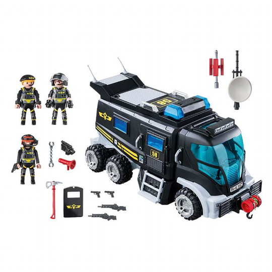 Erikoisjoukkojen kuorma-auto Playmobil City Action 9360