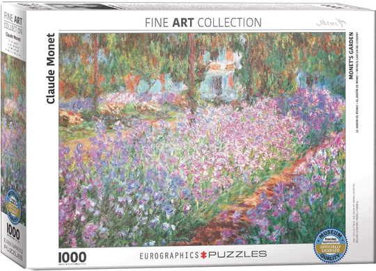 Eurographics Fine Art Collection 1000 Palan Palapeli Monet´s Garden