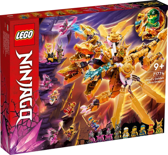 LEGO Ninjago - Lloydin kultainen ultralohikäärme (71774)