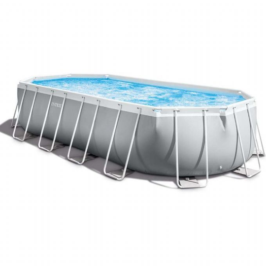 Uima-altaan prisman runko soikea 18.202L 610x305x1 Intex Uima-allas ja uimavarusteet 26798NP